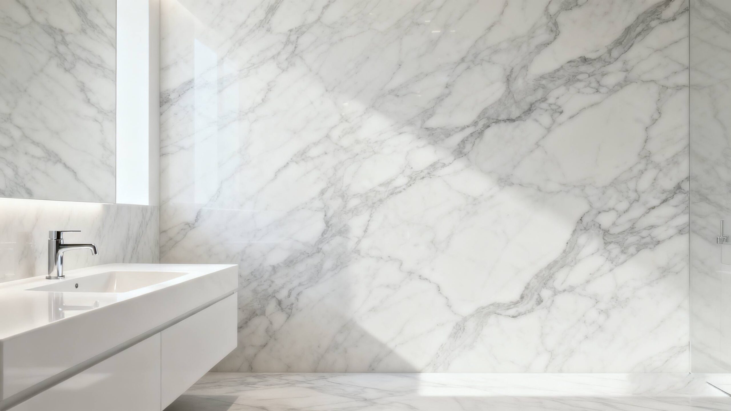 Marble in Bathrooms
