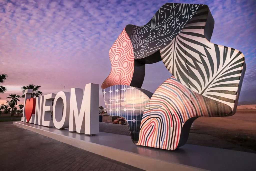 NEOM sustainable urban living project Middle East Mega-Projects Fuel Rising Demand for Premium Granite and Quartzite