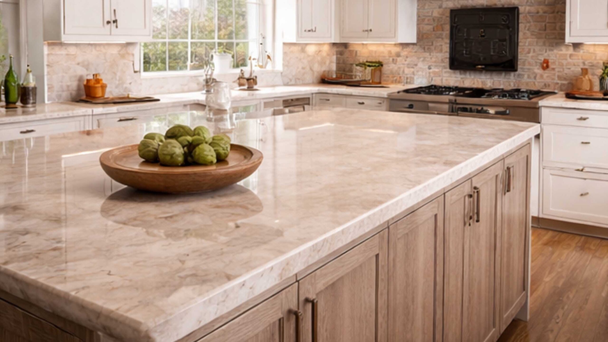 Finishes and Edge Profiles for Taj Mahal Quartzite