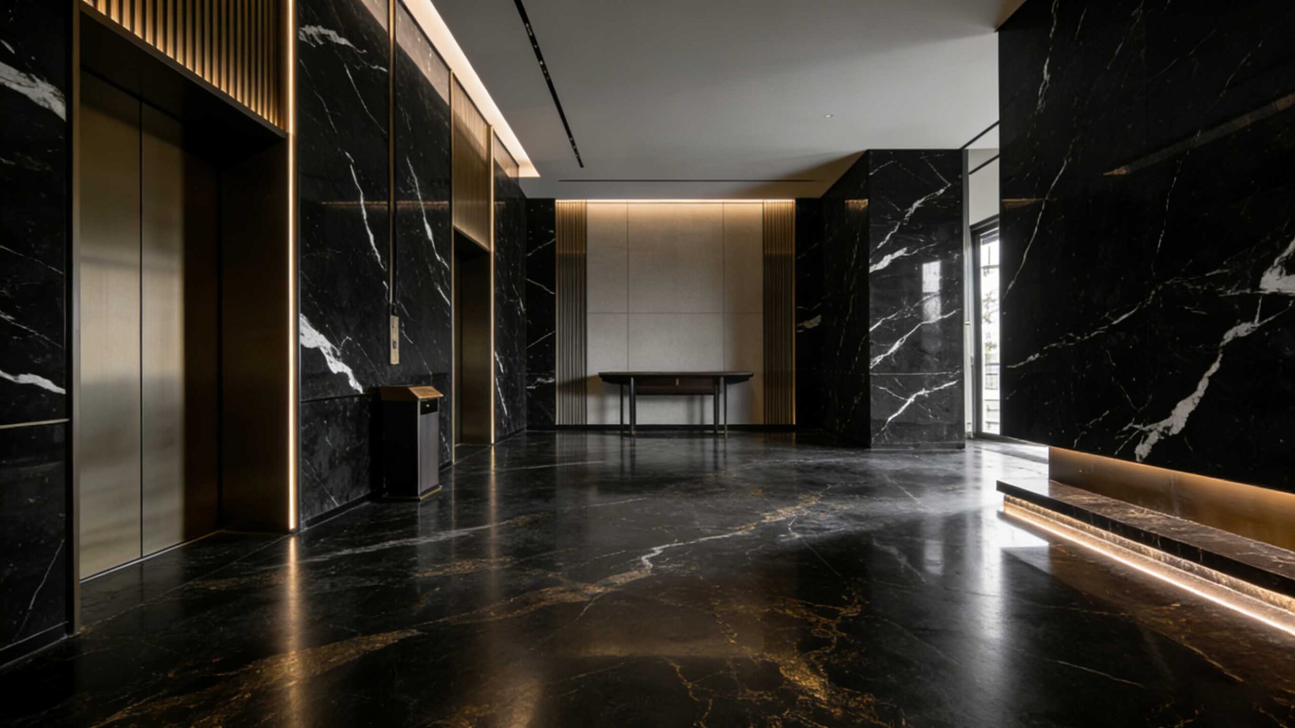 Flooring Applications Creating Visual Impact with Black Marble
