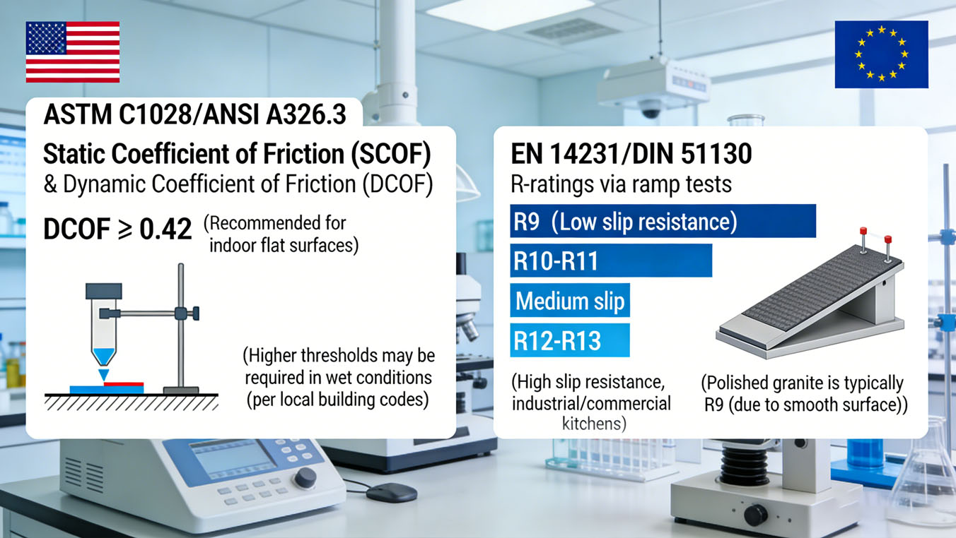 How Slip Resistance Is Measured