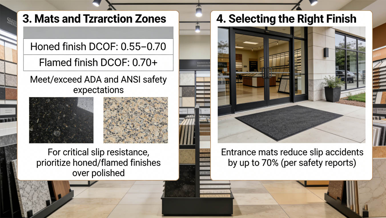 Mats and Traction Zones
