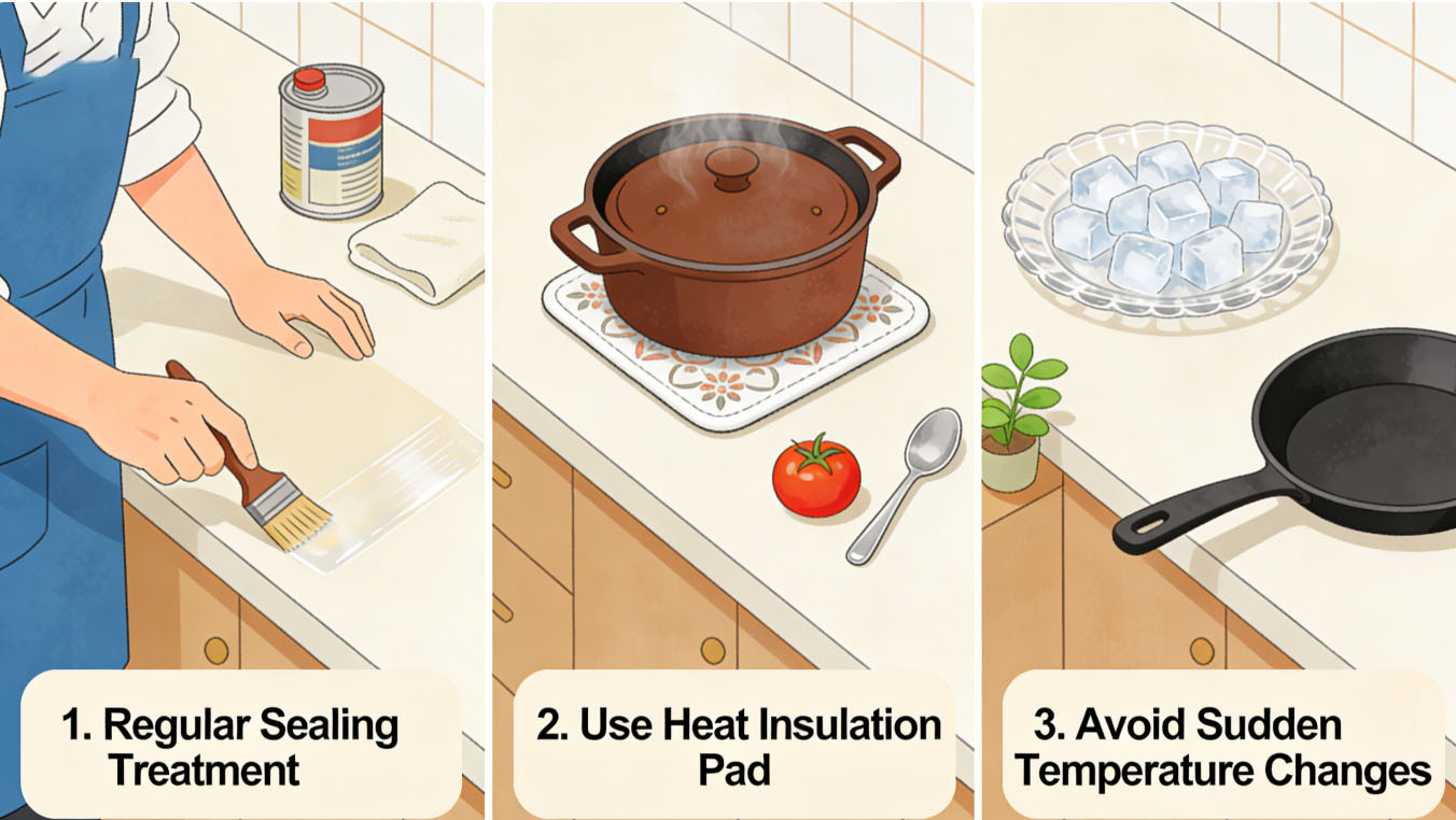 Why Hot Pots and Pans Can Damage Marble
