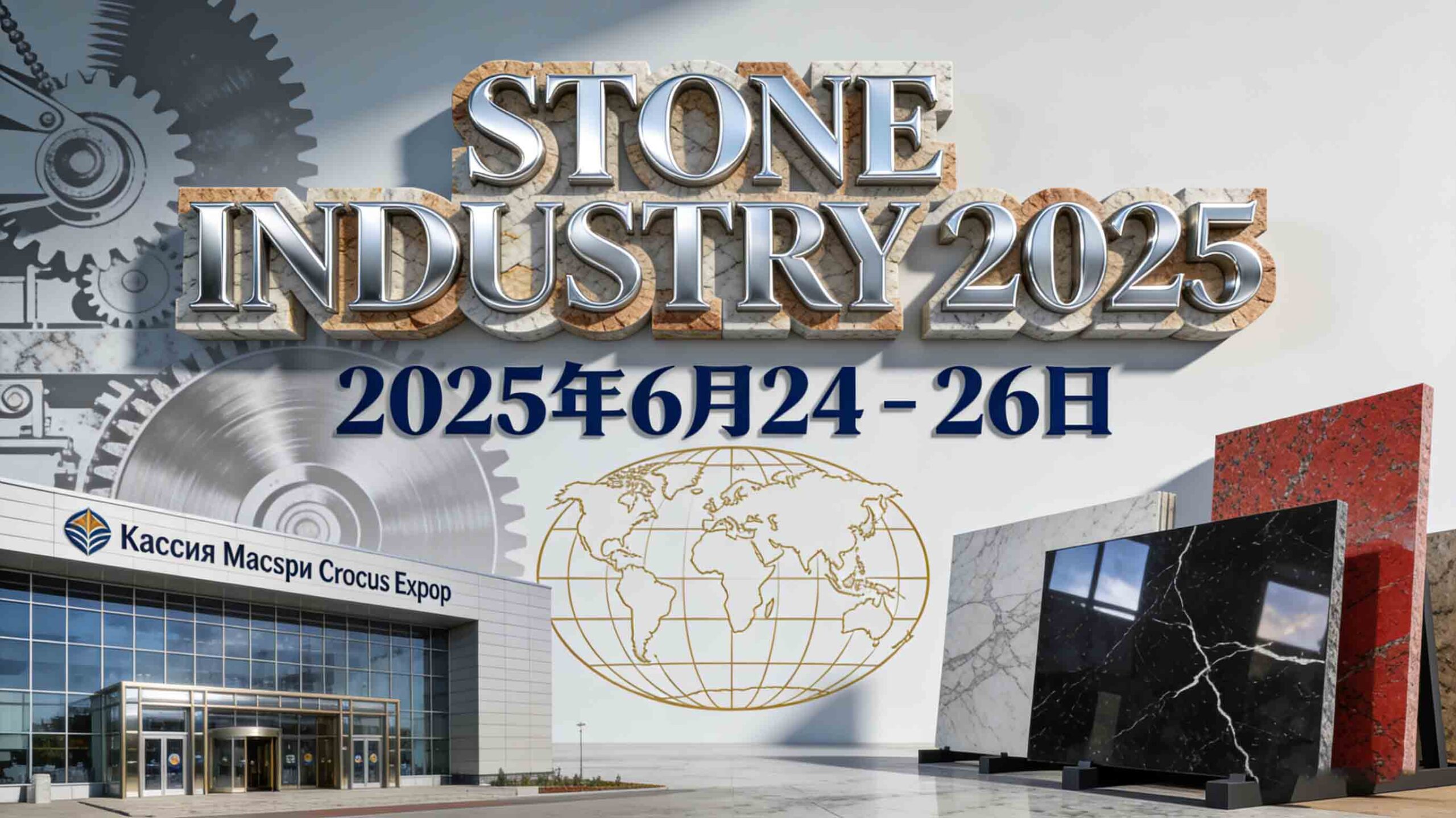 STONE INDUSTRY 2025: Eastern Europe’s Strategic Gateway for Stone Manufacturers, Machinery, and Global Trade 1 STONE INDUSTRY 2025 showcasing international stone slabs, processing machinery, and professional buyers in Russia
