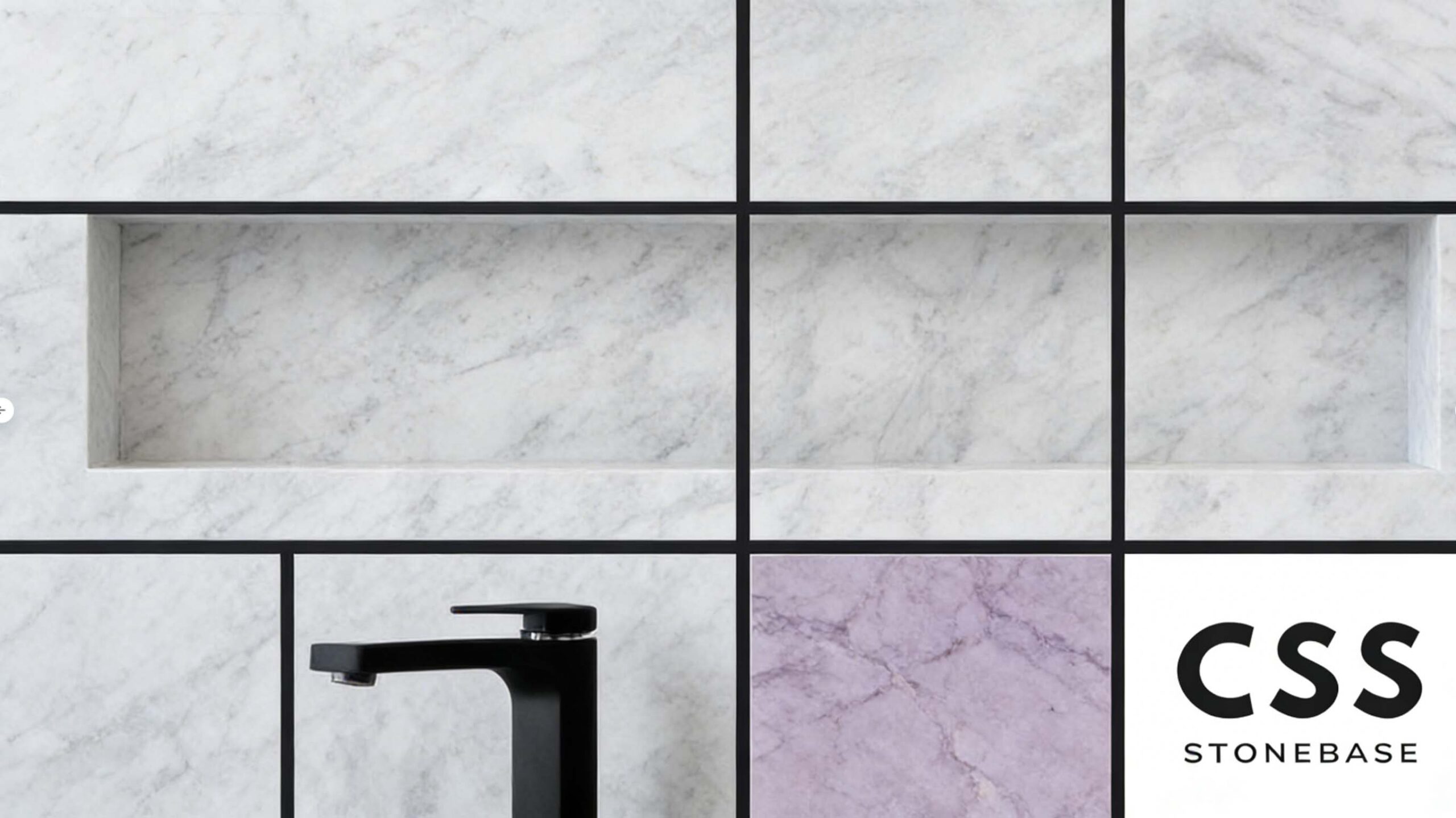 Carrara marble slabs