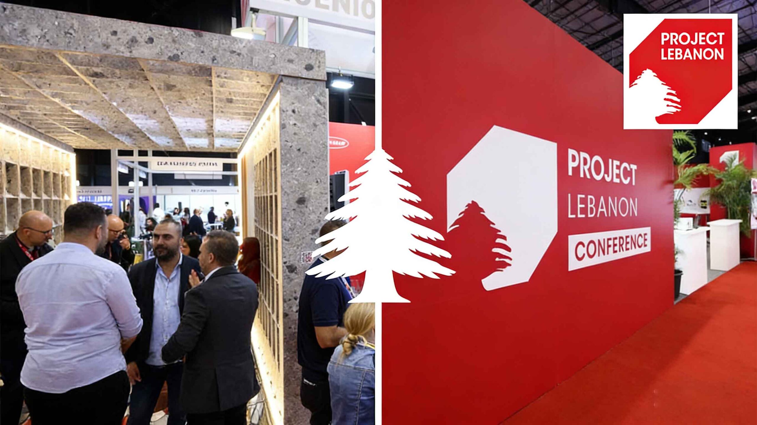 Project Lebanon 2026 event listing showing dates June 16 to 19 2026 and venue Beirut New Waterfront Lebanon