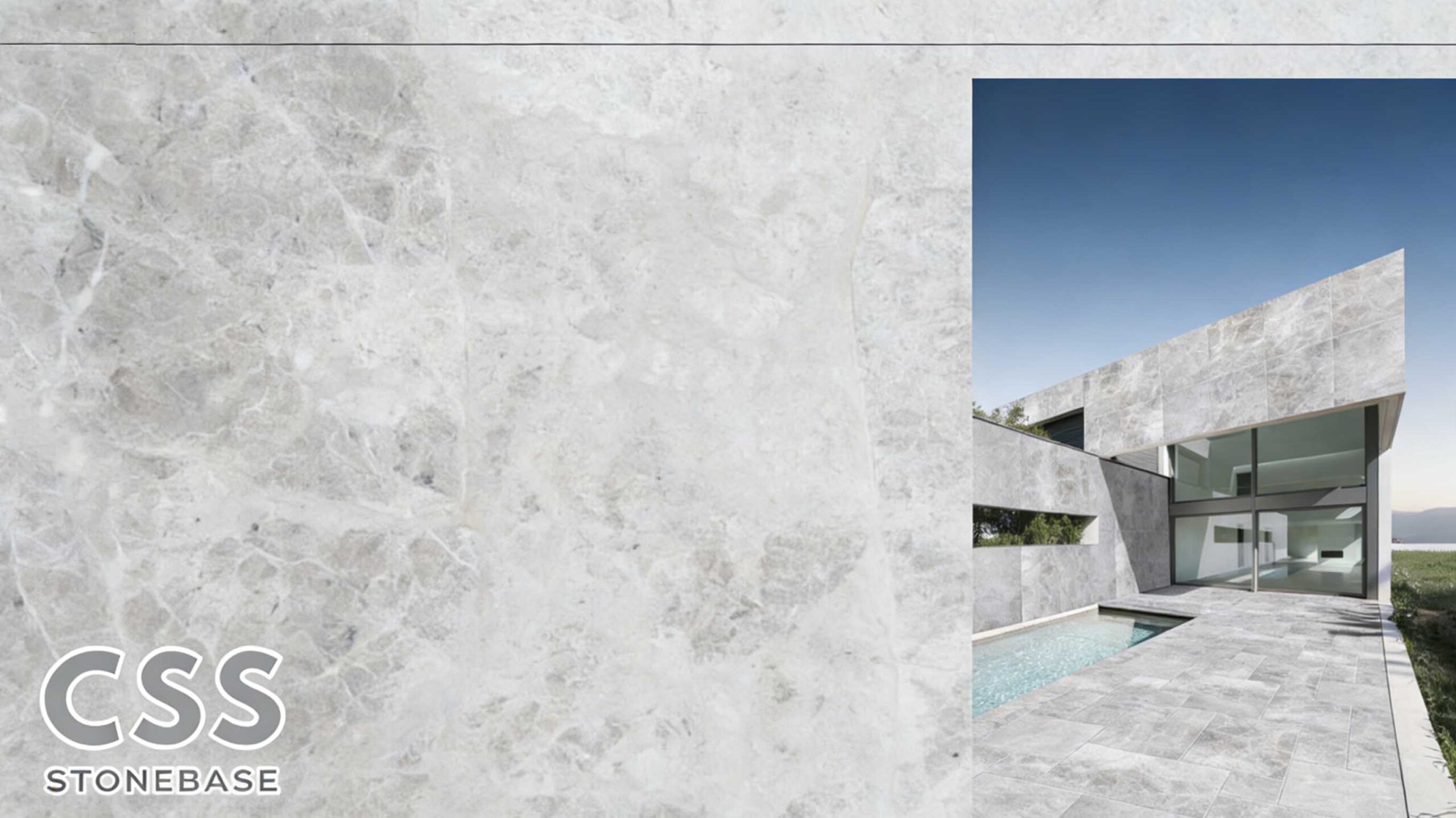 Silver Shadow Marble in Contemporary Design Language